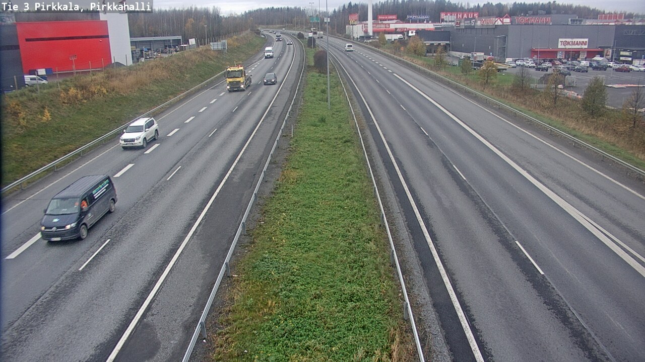 Kelikamerat Kuva Tie 3 Pirkkala, Pirkkahalli, Pirkkala, Pirkanmaa