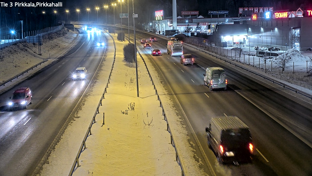 Kelikamerat Kuva Tie 3 Pirkkala, Pirkkahalli, Pirkkala, Pirkanmaa