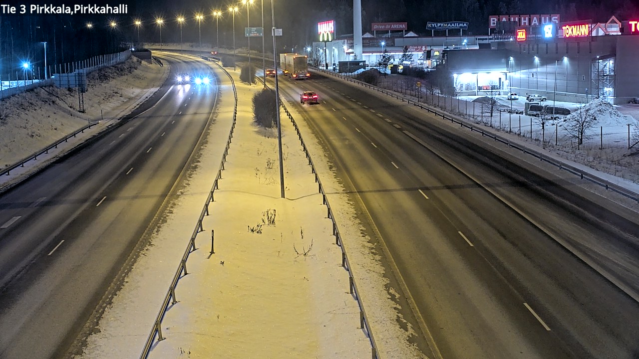 Kelikamerat Kuva Tie 3 Pirkkala, Pirkkahalli, Pirkkala, Pirkanmaa