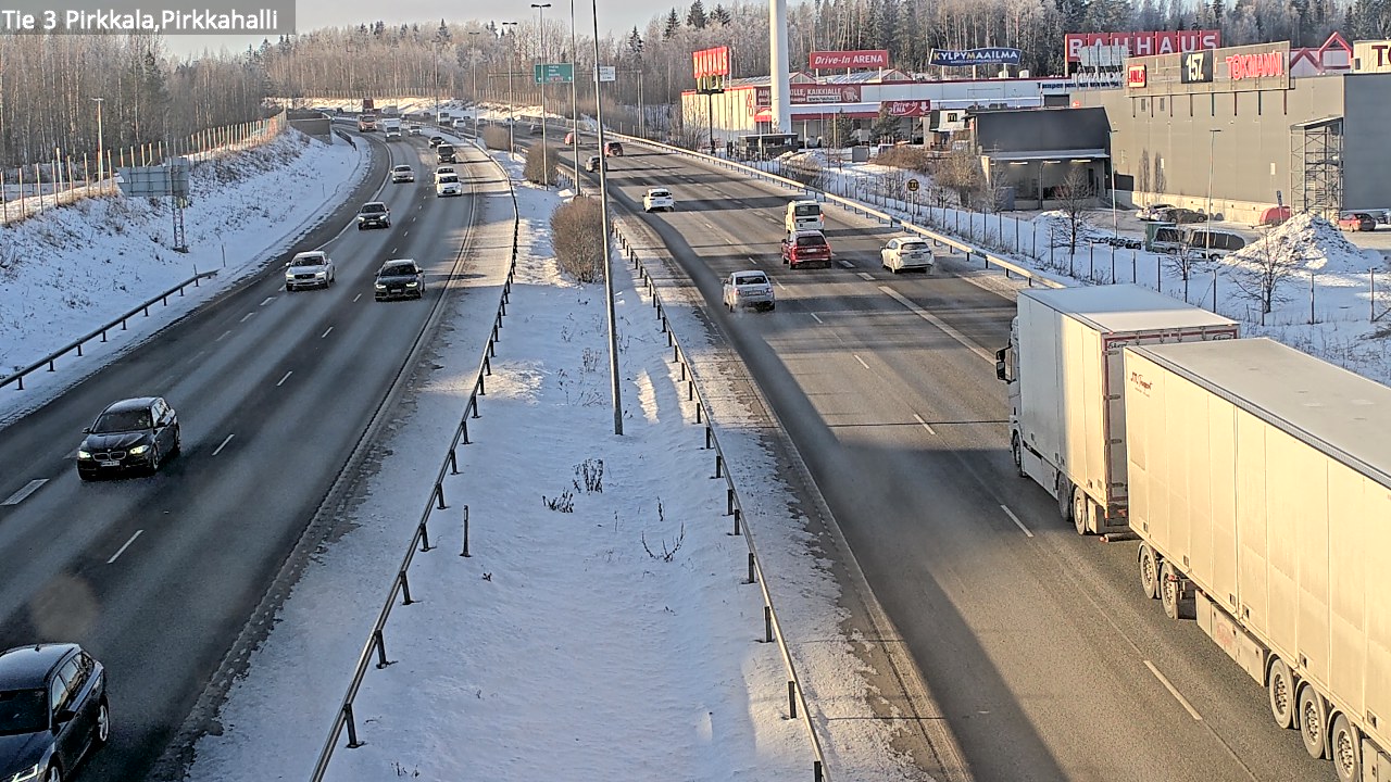 Weather Camera Image Väg 3 Birkala, Pirkkahalli, Pirkkala, Pirkanmaa
