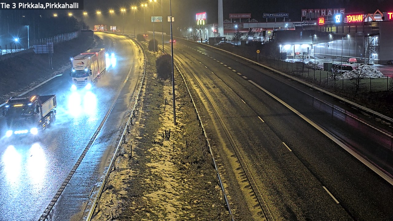 Weather Camera Image Väg 3 Birkala, Pirkkahalli, Pirkkala, Pirkanmaa
