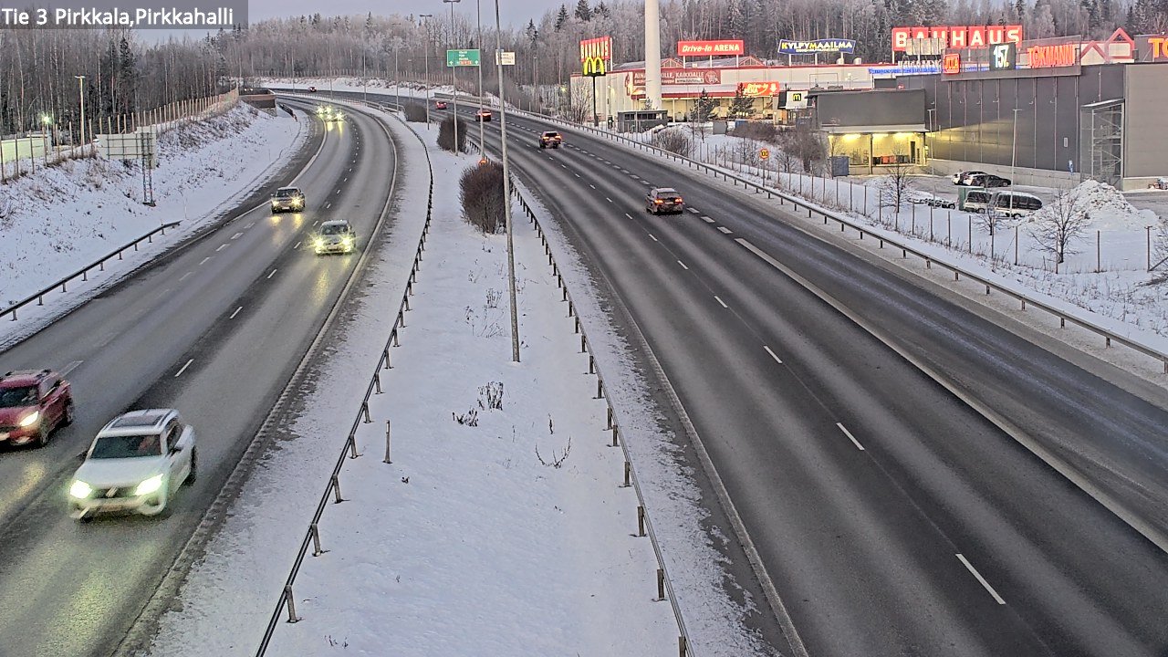 Kelikamerat Kuva Tie 3 Pirkkala, Pirkkahalli, Pirkkala, Pirkanmaa