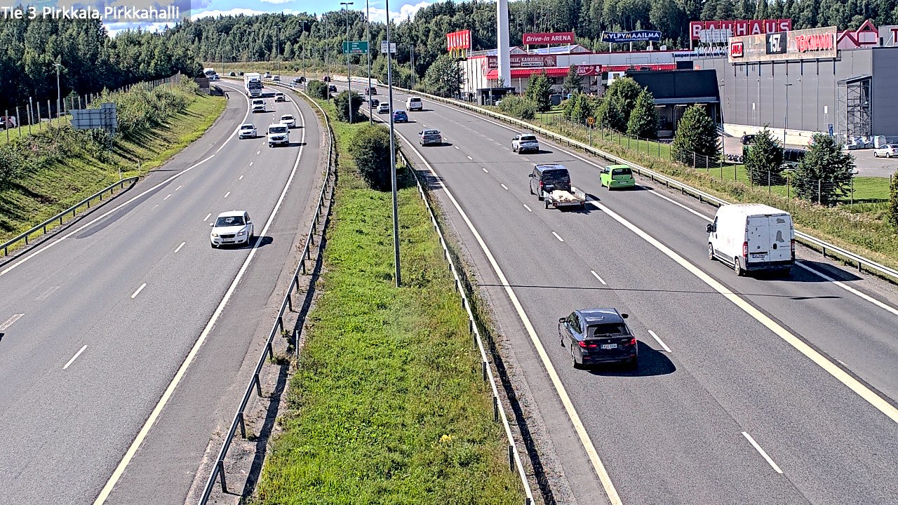 Kelikamerat Kuva Tie 3 Pirkkala, Pirkkahalli, Pirkkala, Pirkanmaa