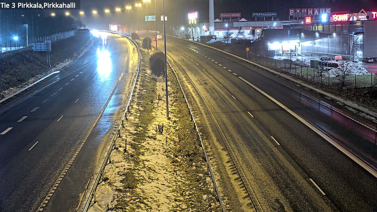 Weather Camera Image Väg 3 Birkala, Pirkkahalli, Pirkkala, Pirkanmaa