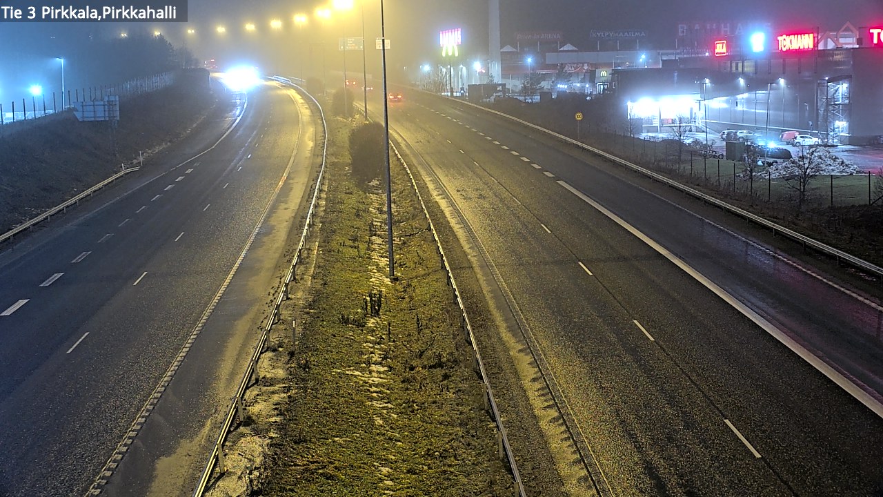 Weather Camera Image Väg 3 Birkala, Pirkkahalli, Pirkkala, Pirkanmaa