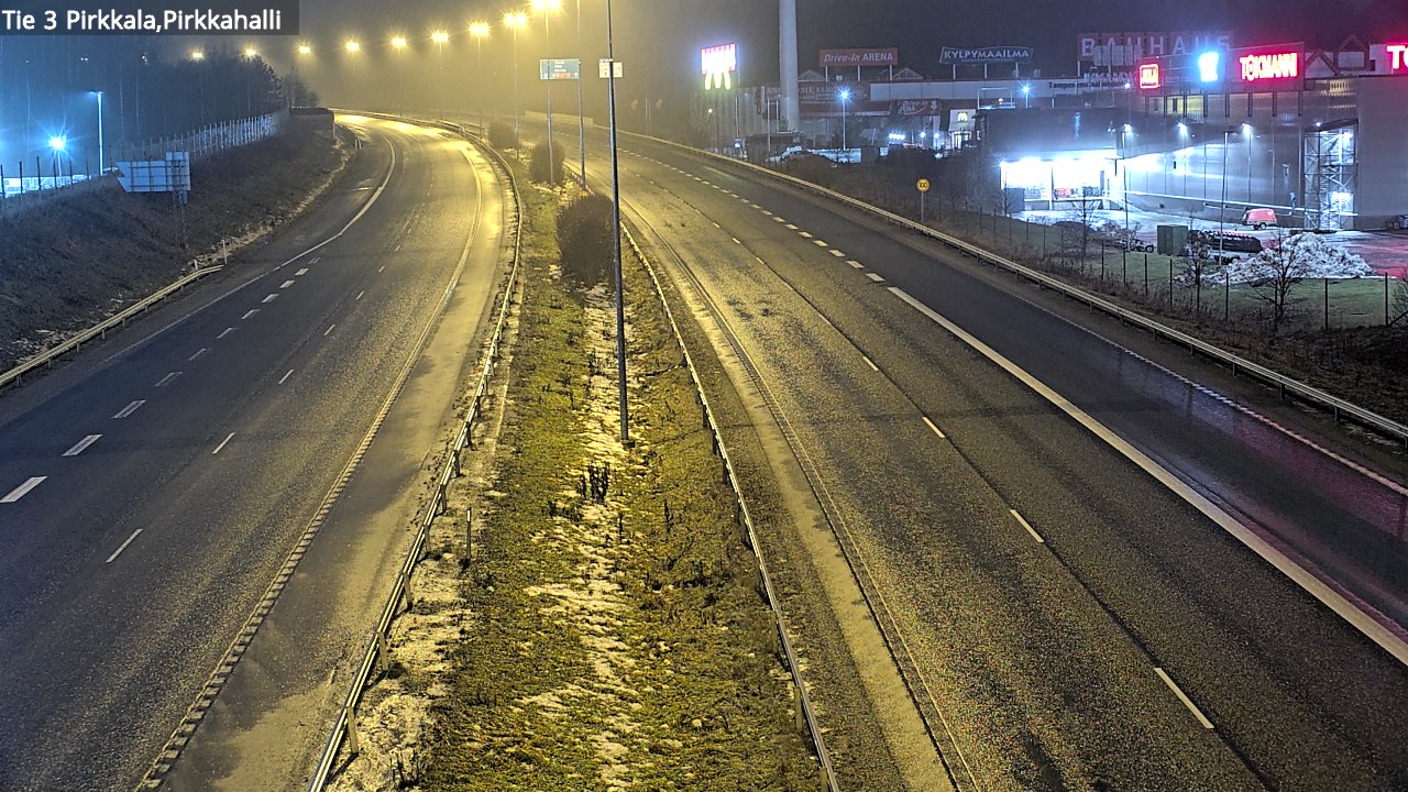 Weather Camera Image Väg 3 Birkala, Pirkkahalli, Pirkkala, Pirkanmaa