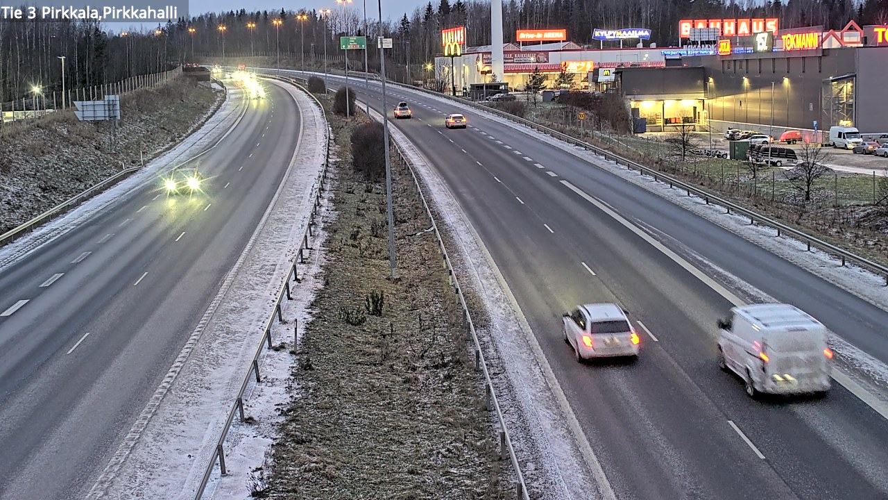 Kelikamerat Kuva Tie 3 Pirkkala, Pirkkahalli, Pirkkala, Pirkanmaa