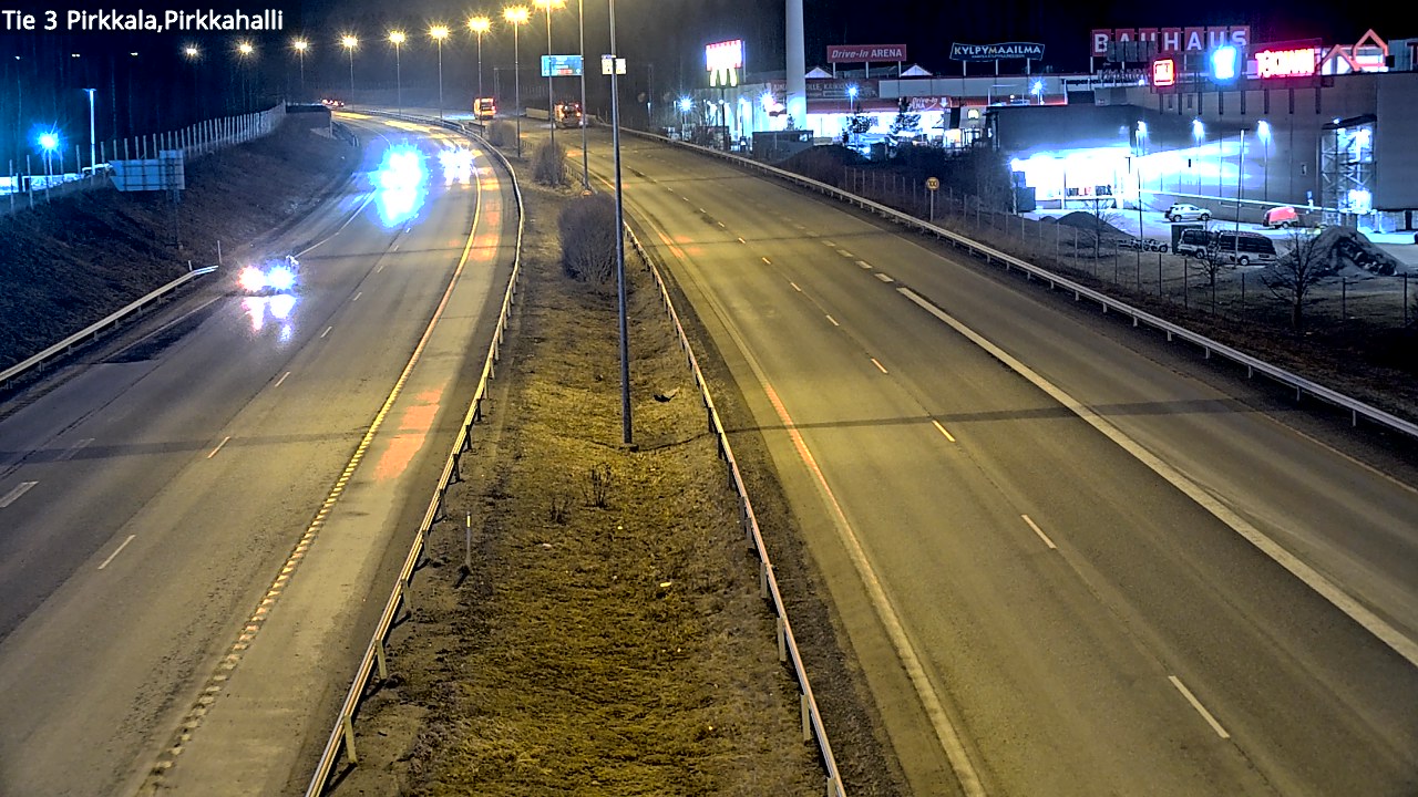 Kelikamerat Kuva Tie 3 Pirkkala, Pirkkahalli, Pirkkala, Pirkanmaa