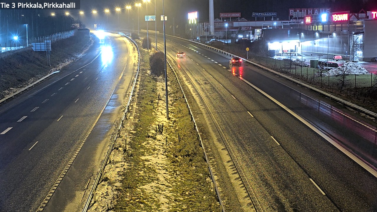 Weather Camera Image Väg 3 Birkala, Pirkkahalli, Pirkkala, Pirkanmaa
