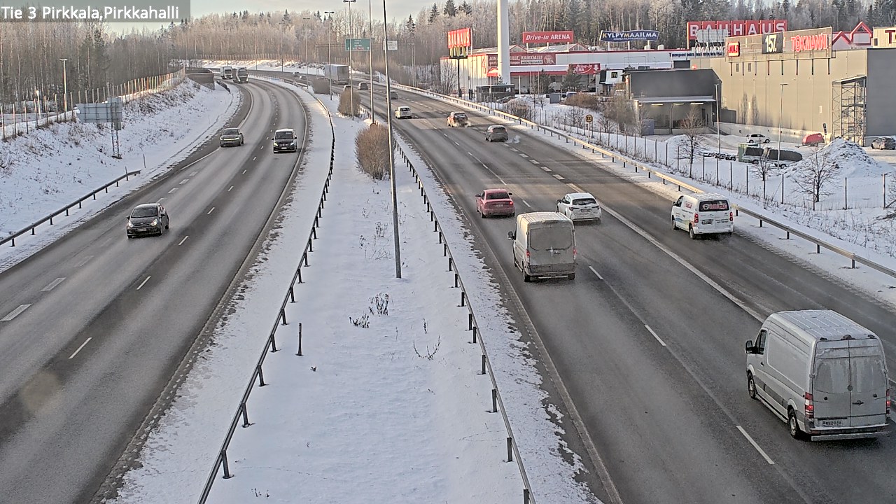 Kelikamerat Kuva Tie 3 Pirkkala, Pirkkahalli, Pirkkala, Pirkanmaa