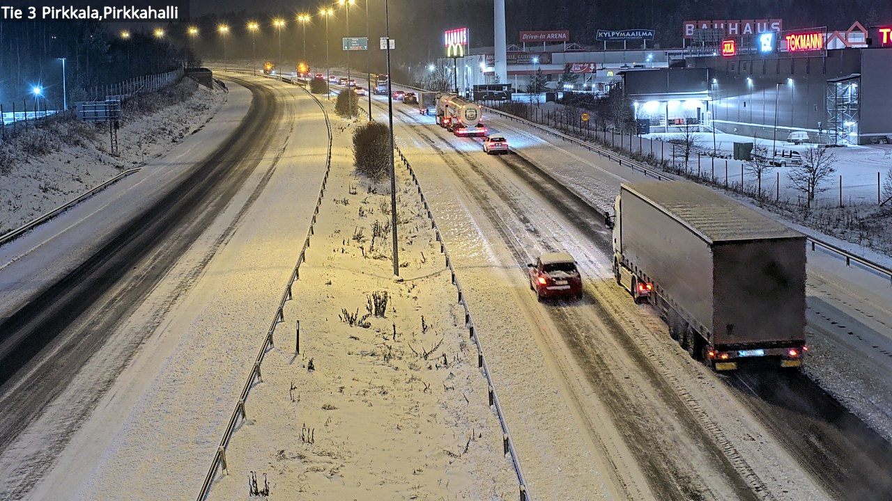 Kelikamerat Kuva Tie 3 Pirkkala, Pirkkahalli, Pirkkala, Pirkanmaa