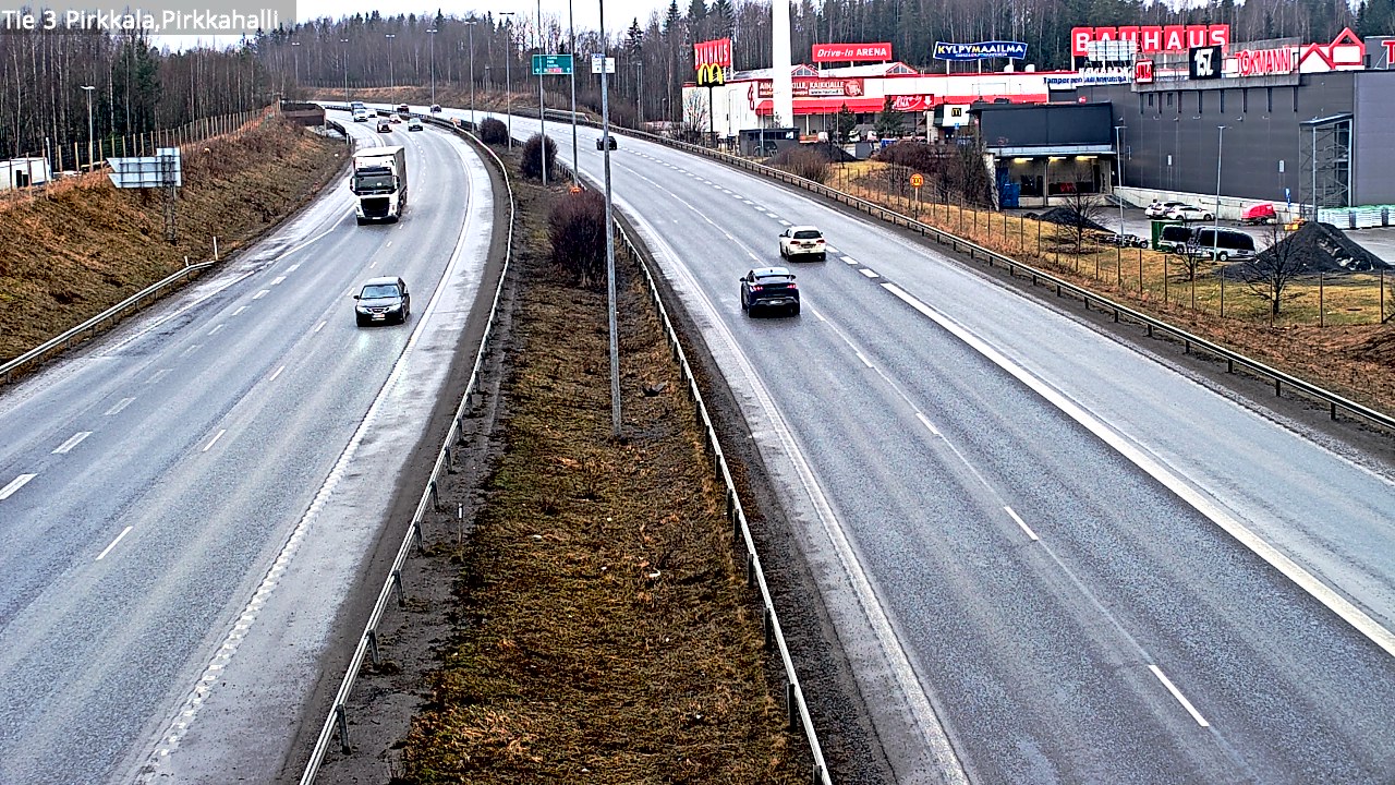 Kelikamerat Kuva Tie 3 Pirkkala, Pirkkahalli, Pirkkala, Pirkanmaa