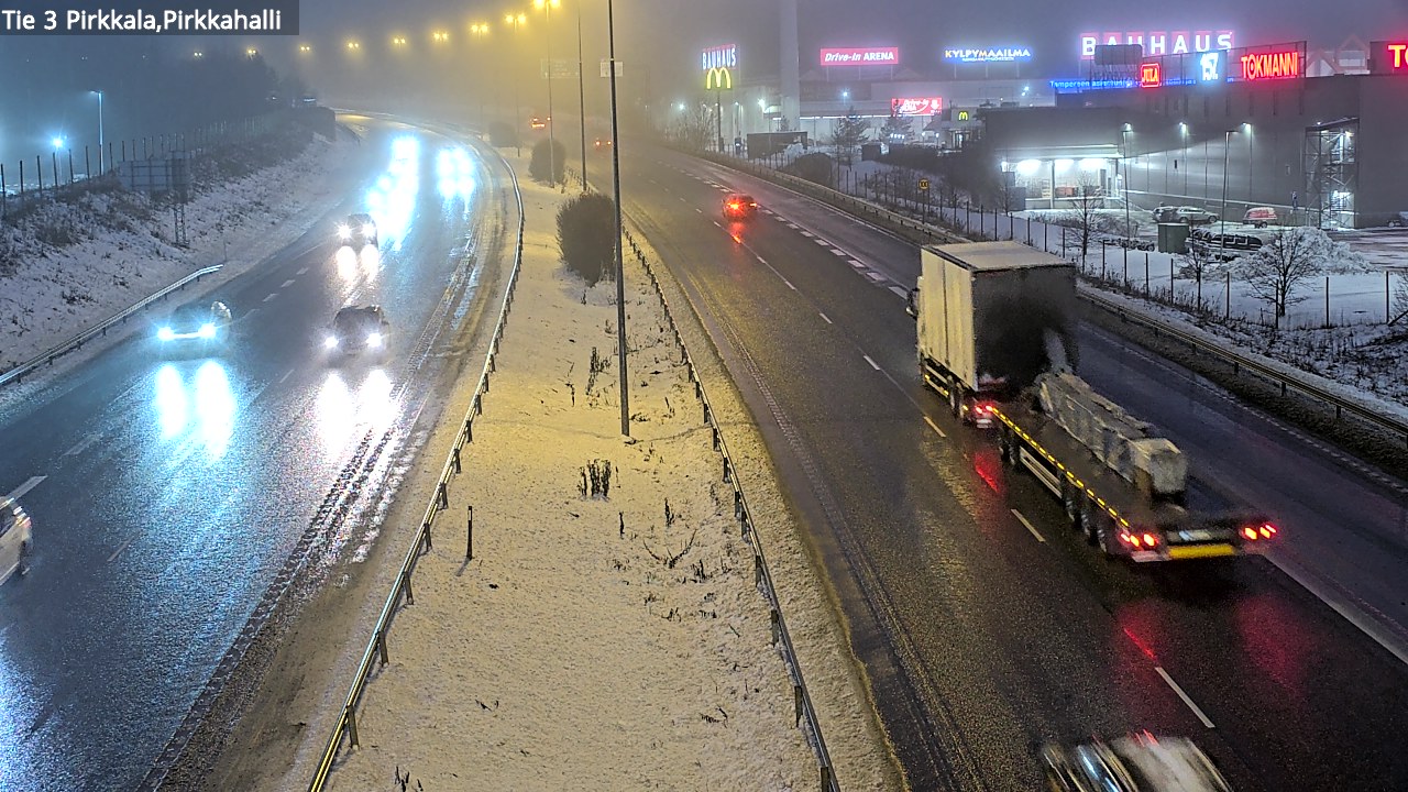Kelikamerat Kuva Tie 3 Pirkkala, Pirkkahalli, Pirkkala, Pirkanmaa
