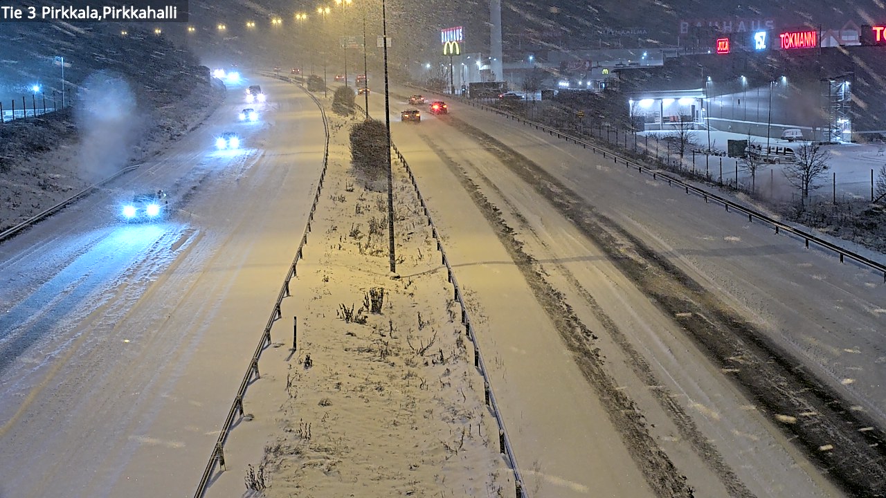 Kelikamerat Kuva Tie 3 Pirkkala, Pirkkahalli, Pirkkala, Pirkanmaa