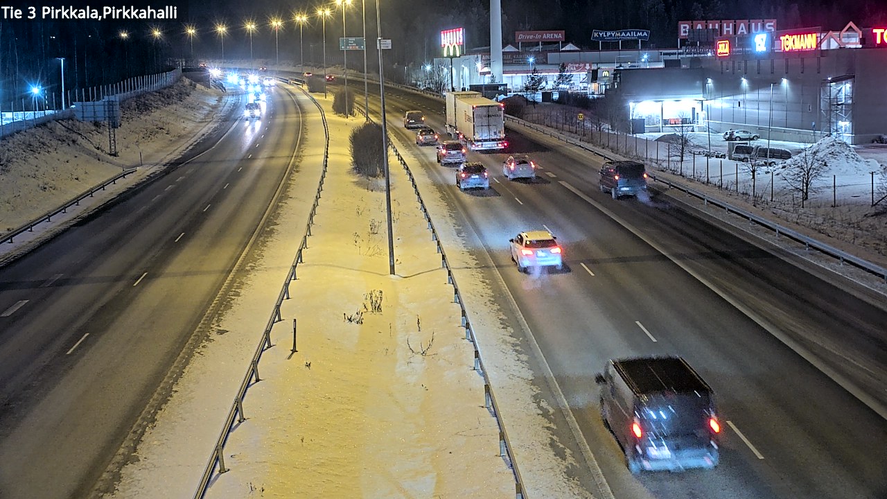 Kelikamerat Kuva Tie 3 Pirkkala, Pirkkahalli, Pirkkala, Pirkanmaa