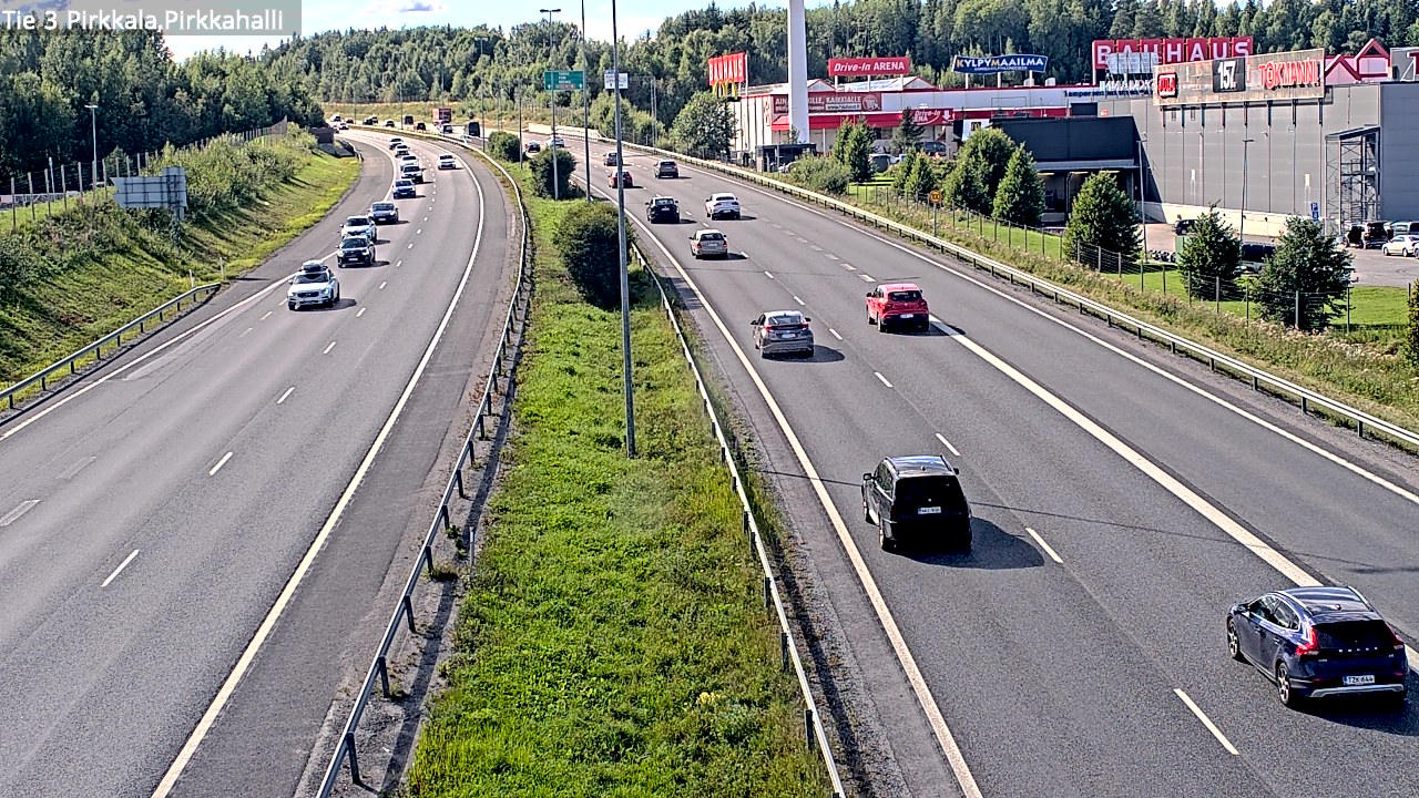 Kelikamerat Kuva Tie 3 Pirkkala, Pirkkahalli, Pirkkala, Pirkanmaa