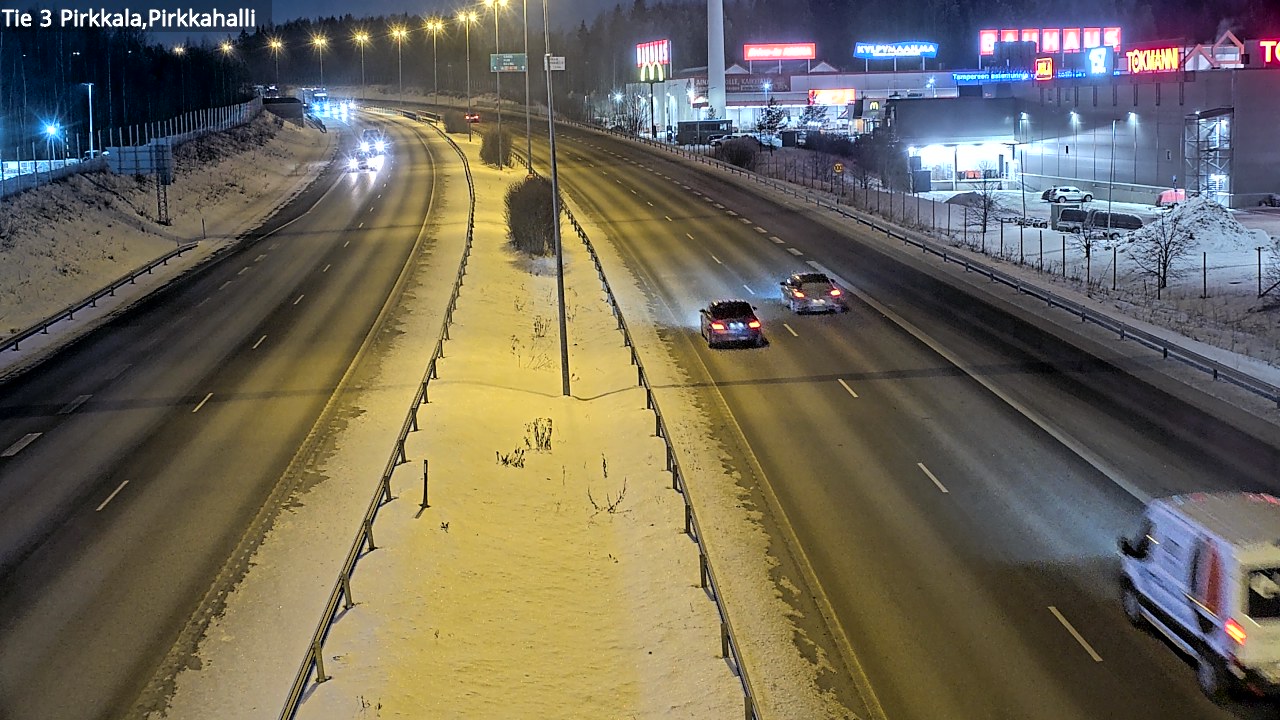 Weather Camera Image Road 3 Pirkkala, Pirkkahalli, Pirkkala, Pirkanmaa