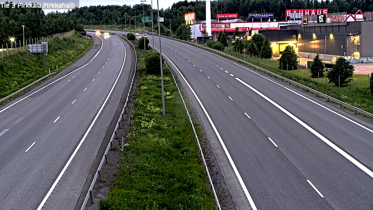 Kelikamerat Kuva Tie 3 Pirkkala, Pirkkahalli, Pirkkala, Pirkanmaa
