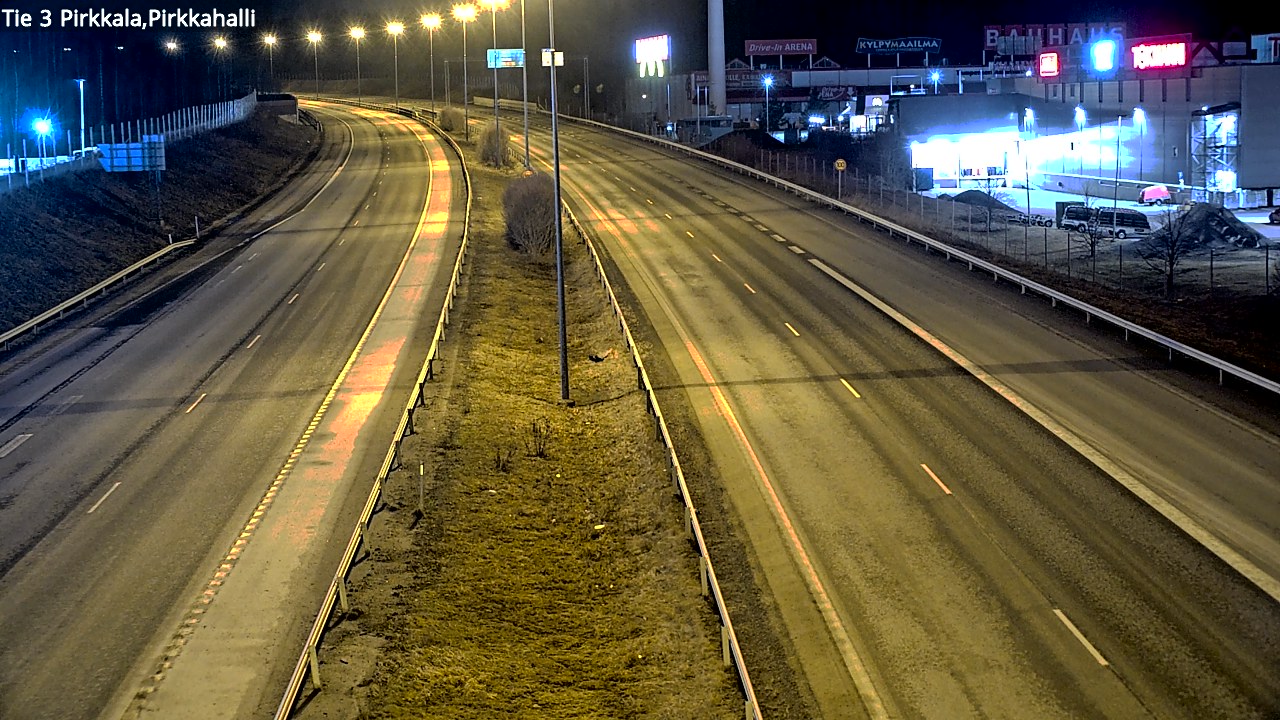 Kelikamerat Kuva Tie 3 Pirkkala, Pirkkahalli, Pirkkala, Pirkanmaa