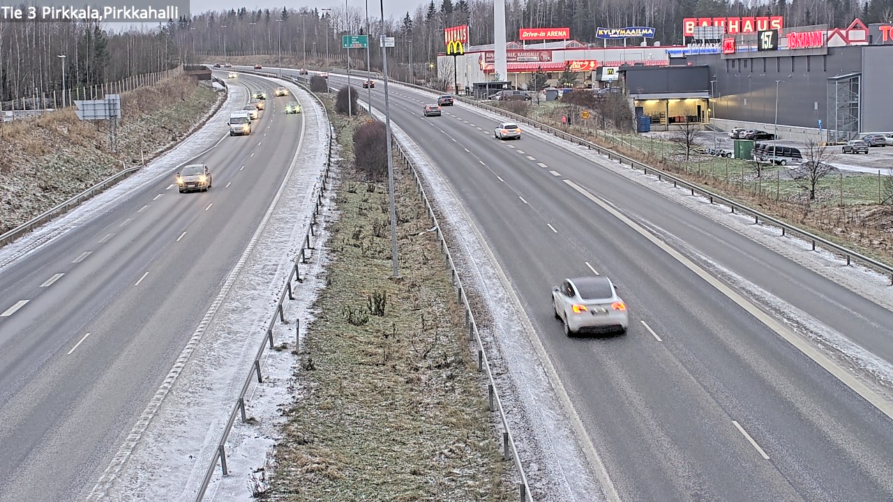 Kelikamerat Kuva Tie 3 Pirkkala, Pirkkahalli, Pirkkala, Pirkanmaa