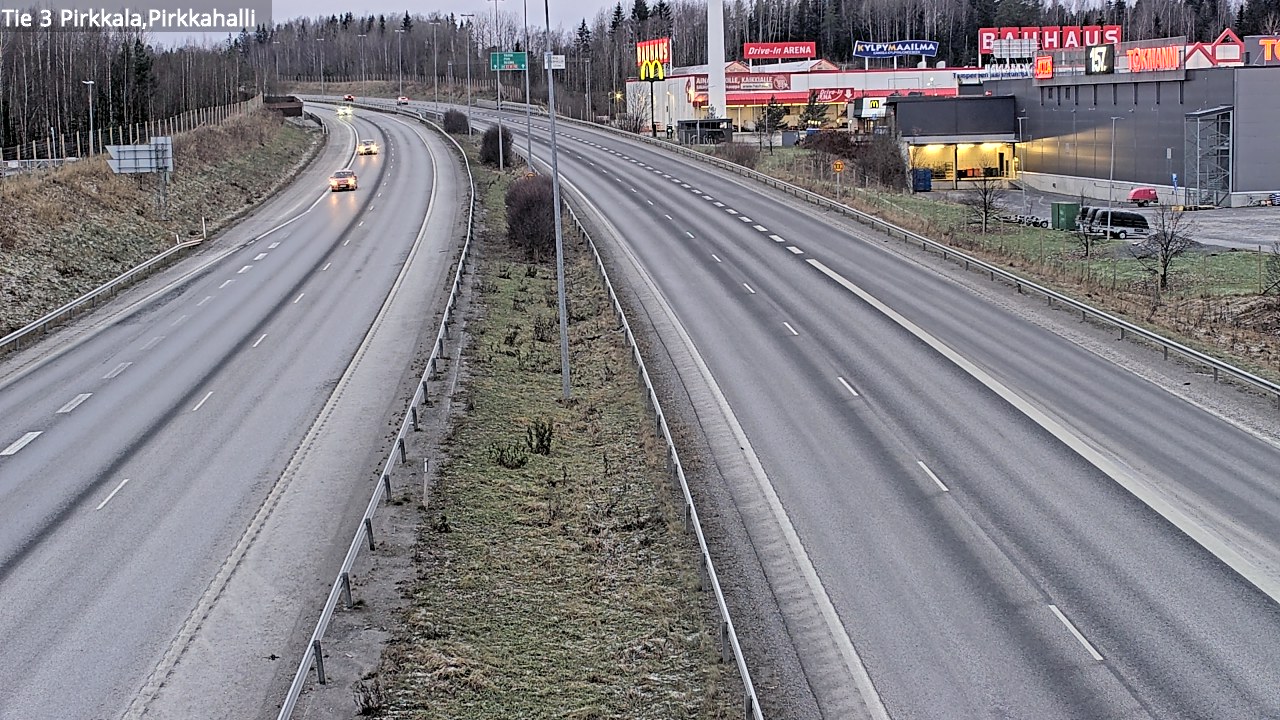 Kelikamerat Kuva Tie 3 Pirkkala, Pirkkahalli, Pirkkala, Pirkanmaa