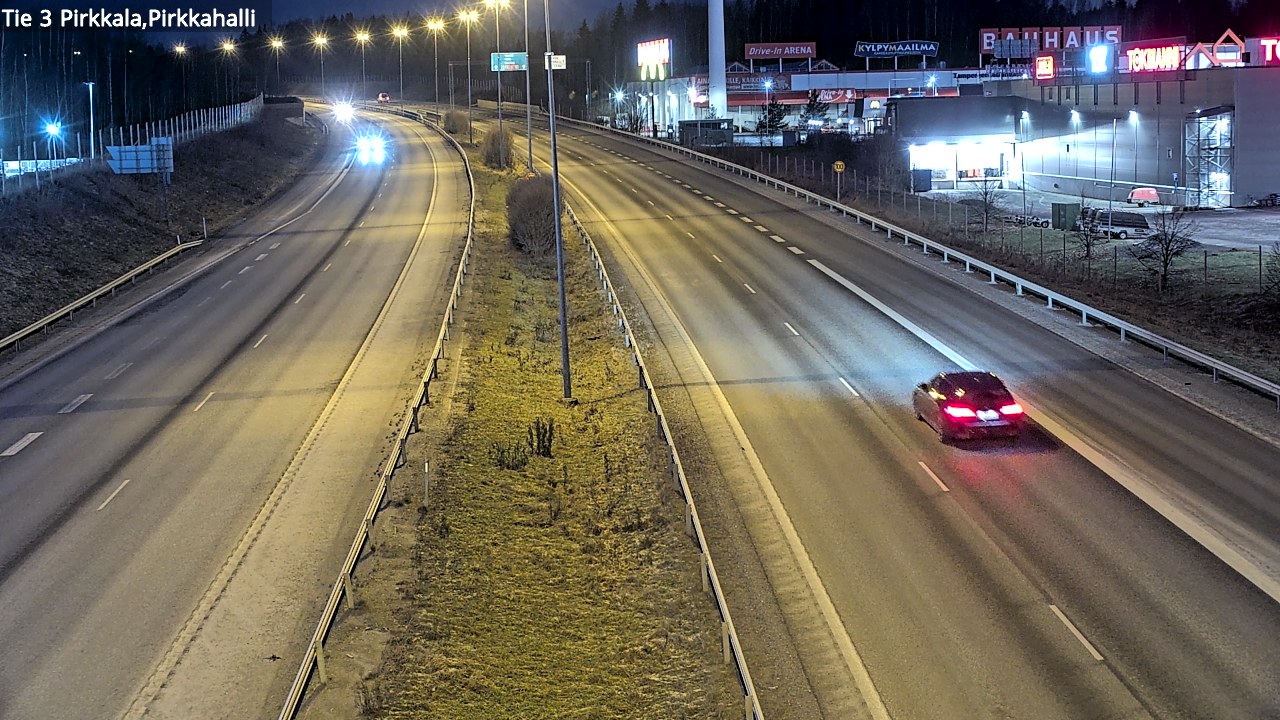 Kelikamerat Kuva Tie 3 Pirkkala, Pirkkahalli, Pirkkala, Pirkanmaa