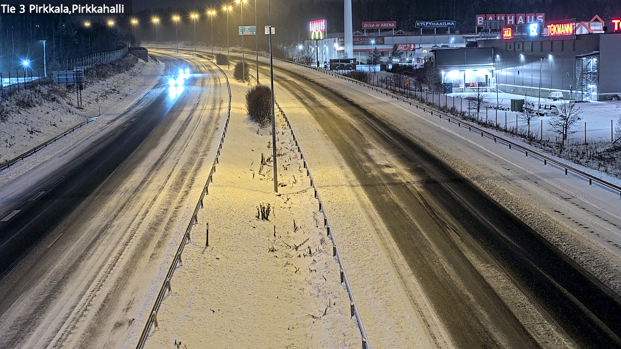 Kelikamerat Kuva Tie 3 Pirkkala, Pirkkahalli, Pirkkala, Pirkanmaa