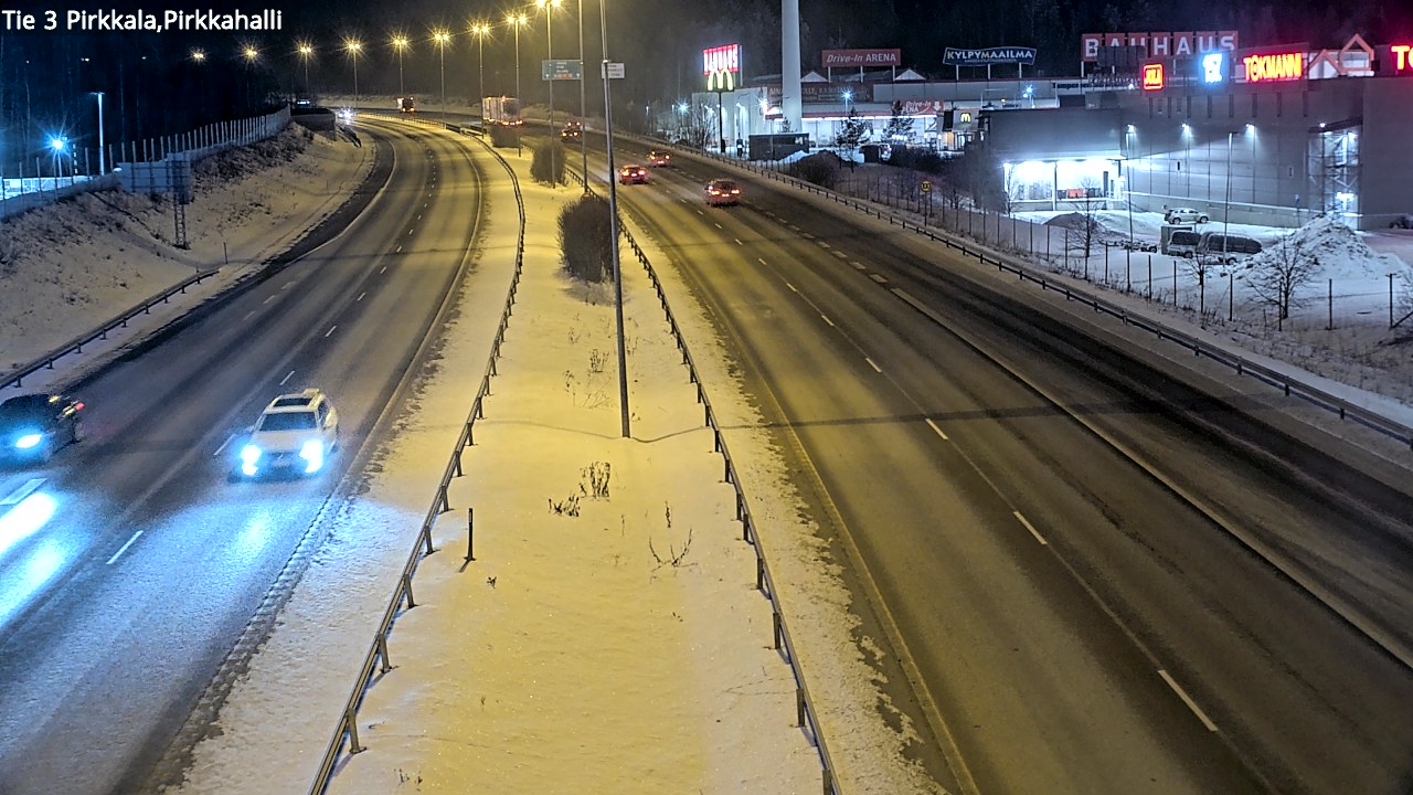 Kelikamerat Kuva Tie 3 Pirkkala, Pirkkahalli, Pirkkala, Pirkanmaa