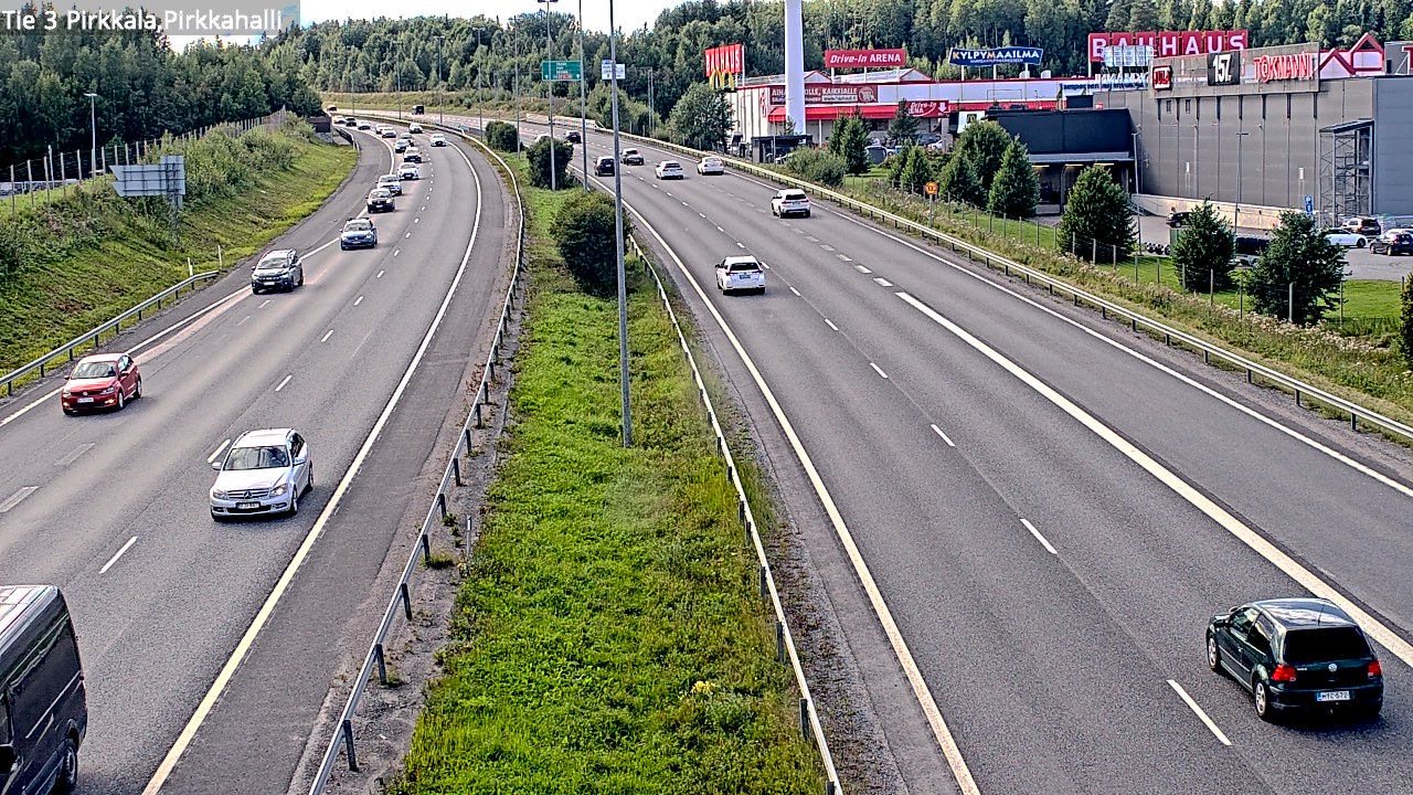 Kelikamerat Kuva Tie 3 Pirkkala, Pirkkahalli, Pirkkala, Pirkanmaa