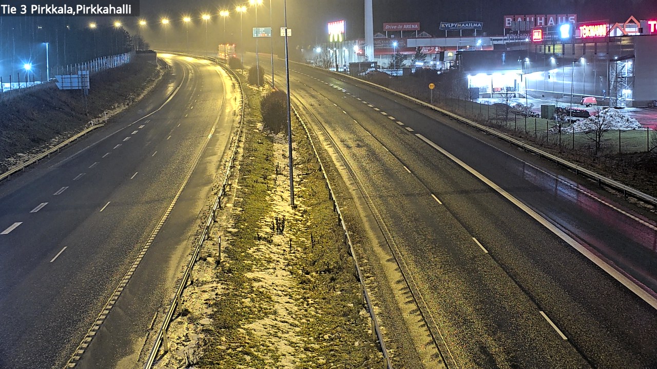 Weather Camera Image Väg 3 Birkala, Pirkkahalli, Pirkkala, Pirkanmaa