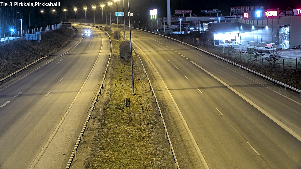 Kelikamerat Kuva Tie 3 Pirkkala, Pirkkahalli, Pirkkala, Pirkanmaa