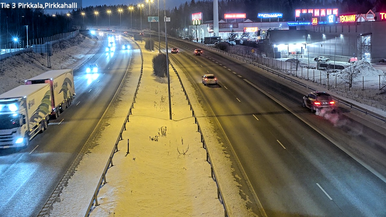 Weather Camera Image Road 3 Pirkkala, Pirkkahalli, Pirkkala, Pirkanmaa