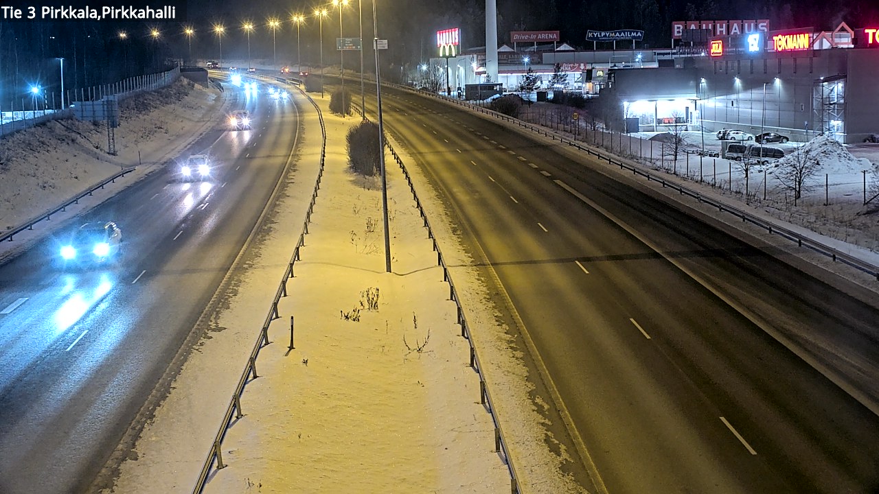 Kelikamerat Kuva Tie 3 Pirkkala, Pirkkahalli, Pirkkala, Pirkanmaa