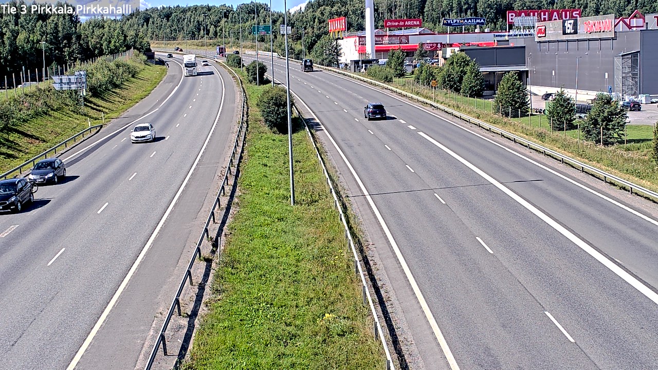 Kelikamerat Kuva Tie 3 Pirkkala, Pirkkahalli, Pirkkala, Pirkanmaa