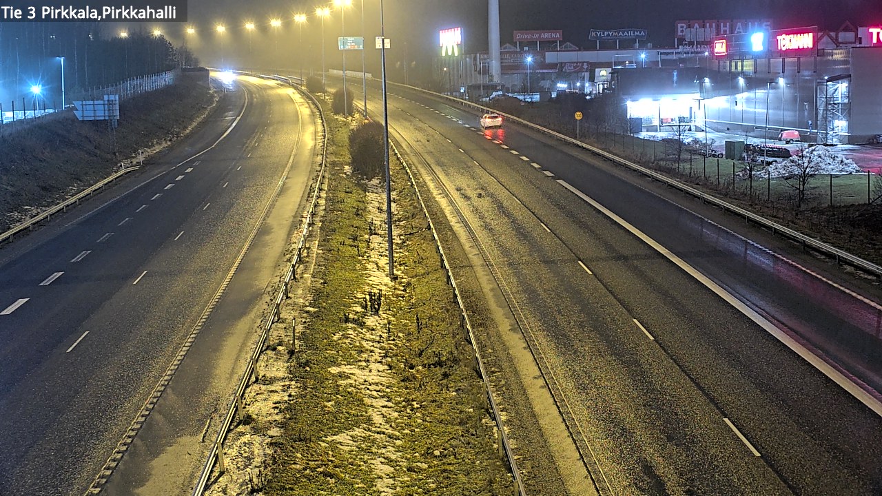 Weather Camera Image Väg 3 Birkala, Pirkkahalli, Pirkkala, Pirkanmaa