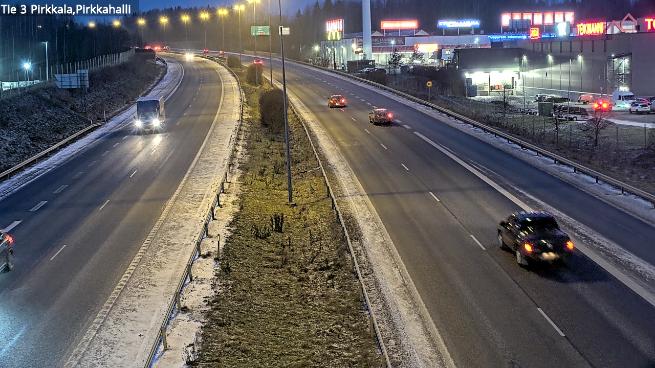 Kelikamerat Kuva Tie 3 Pirkkala, Pirkkahalli, Pirkkala, Pirkanmaa