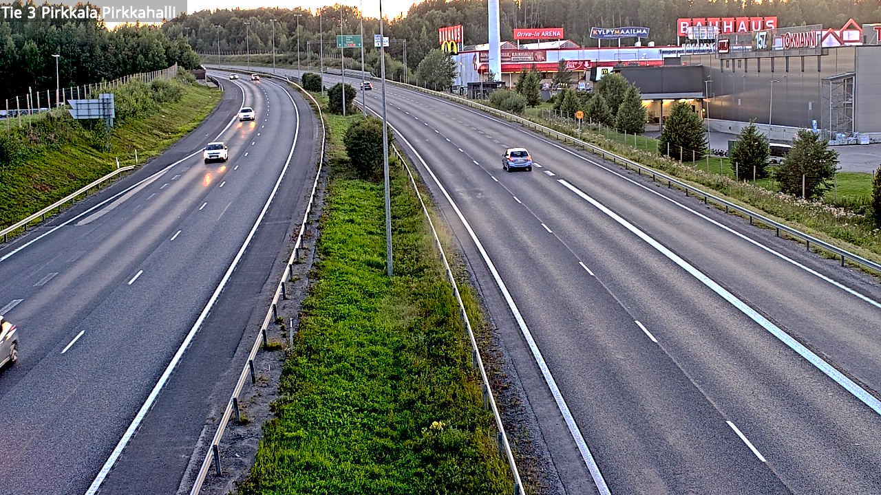 Kelikamerat Kuva Tie 3 Pirkkala, Pirkkahalli, Pirkkala, Pirkanmaa