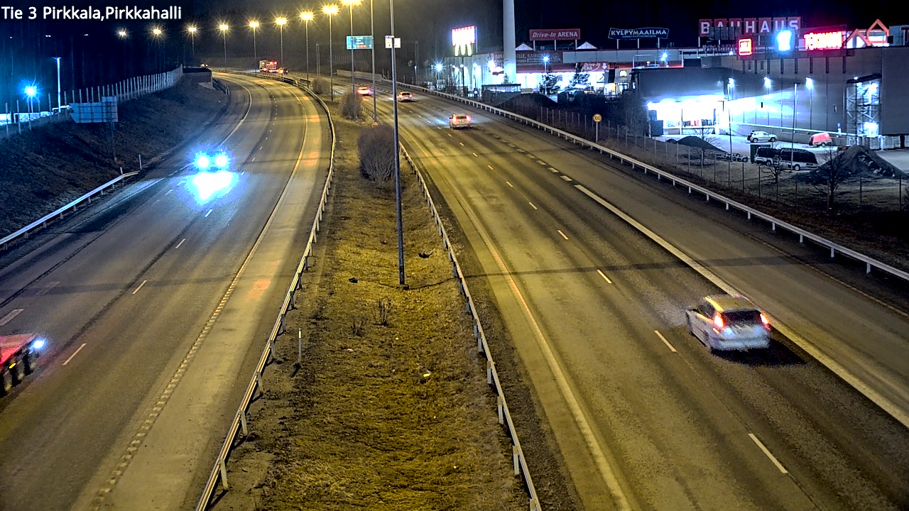 Weather Camera Image Road 3 Pirkkala, Pirkkahalli, Pirkkala, Pirkanmaa