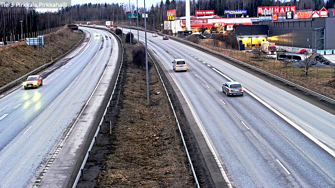 Kelikamerat Kuva Tie 3 Pirkkala, Pirkkahalli, Pirkkala, Pirkanmaa