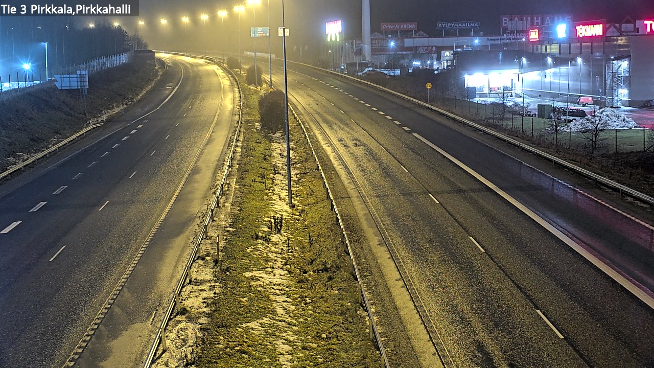 Weather Camera Image Väg 3 Birkala, Pirkkahalli, Pirkkala, Pirkanmaa