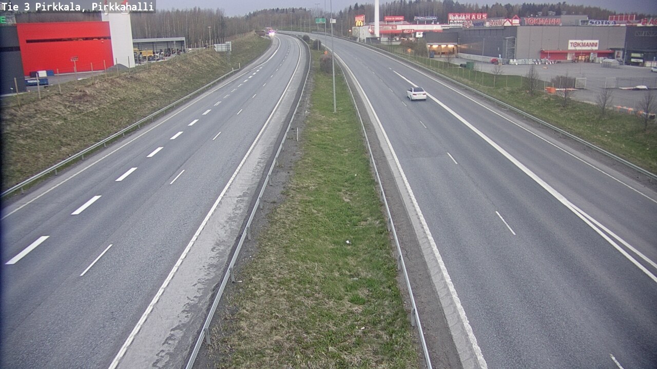 Weather Camera Image Road 3 Pirkkala, Pirkkahalli, Pirkkala, Pirkanmaa