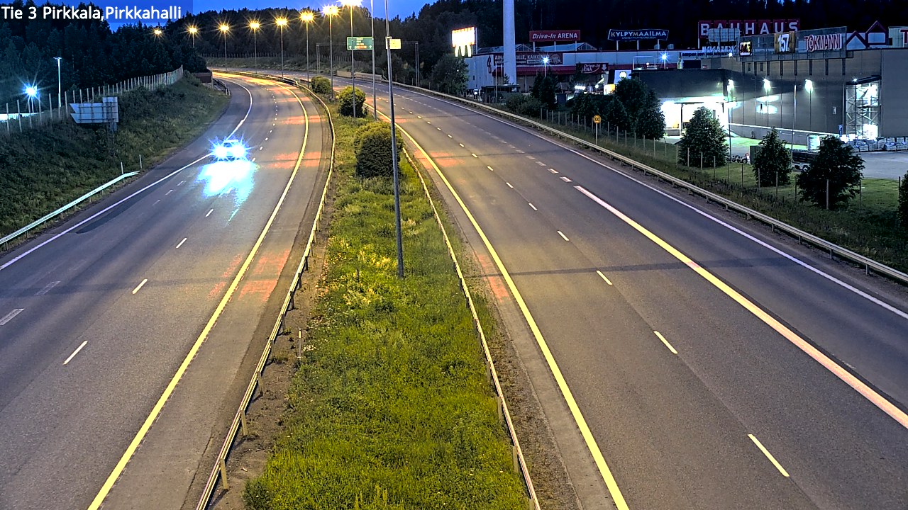 Kelikamerat Kuva Tie 3 Pirkkala, Pirkkahalli, Pirkkala, Pirkanmaa