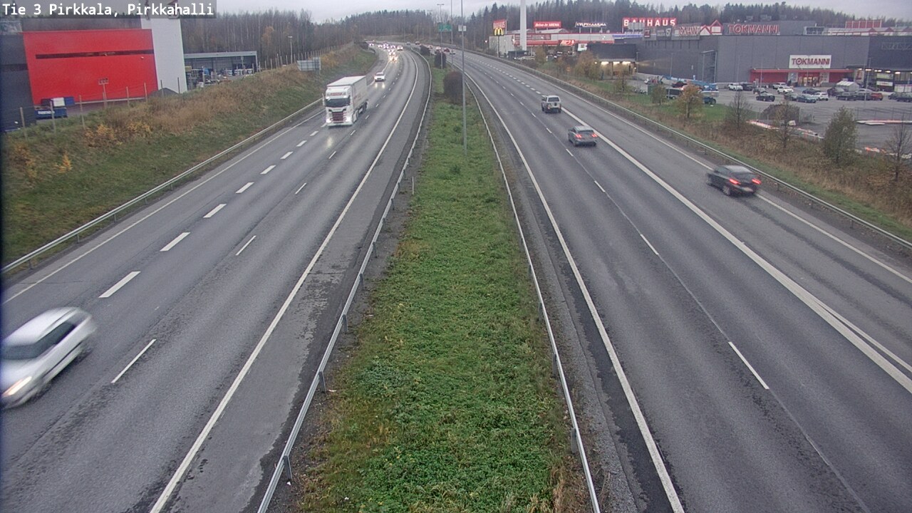 Kelikamerat Kuva Tie 3 Pirkkala, Pirkkahalli, Pirkkala, Pirkanmaa