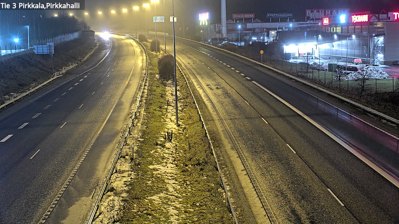 Weather Camera Image Väg 3 Birkala, Pirkkahalli, Pirkkala, Pirkanmaa