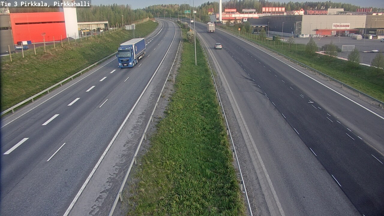 Weather Camera Image Road 3 Pirkkala, Pirkkahalli, Pirkkala, Pirkanmaa