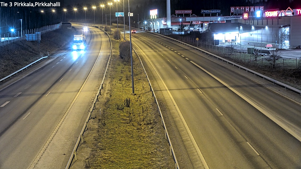 Kelikamerat Kuva Tie 3 Pirkkala, Pirkkahalli, Pirkkala, Pirkanmaa