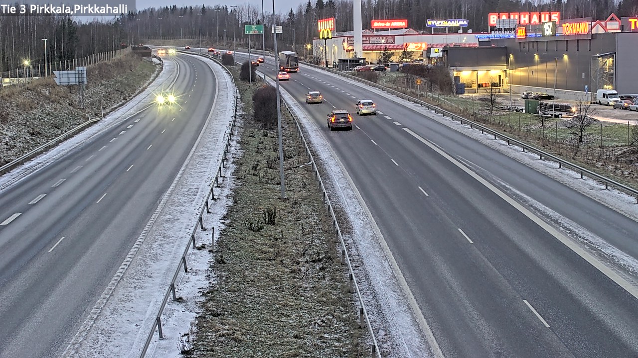 Kelikamerat Kuva Tie 3 Pirkkala, Pirkkahalli, Pirkkala, Pirkanmaa