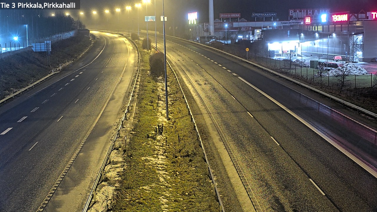 Weather Camera Image Väg 3 Birkala, Pirkkahalli, Pirkkala, Pirkanmaa