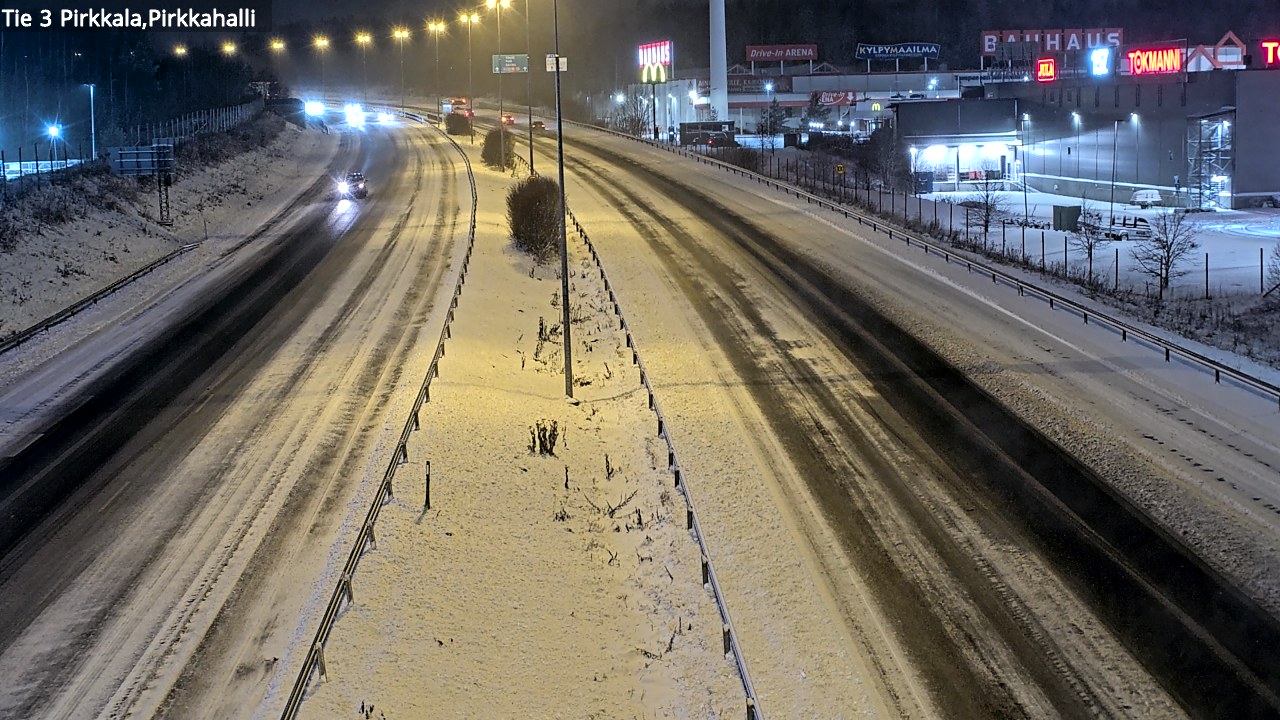 Kelikamerat Kuva Tie 3 Pirkkala, Pirkkahalli, Pirkkala, Pirkanmaa