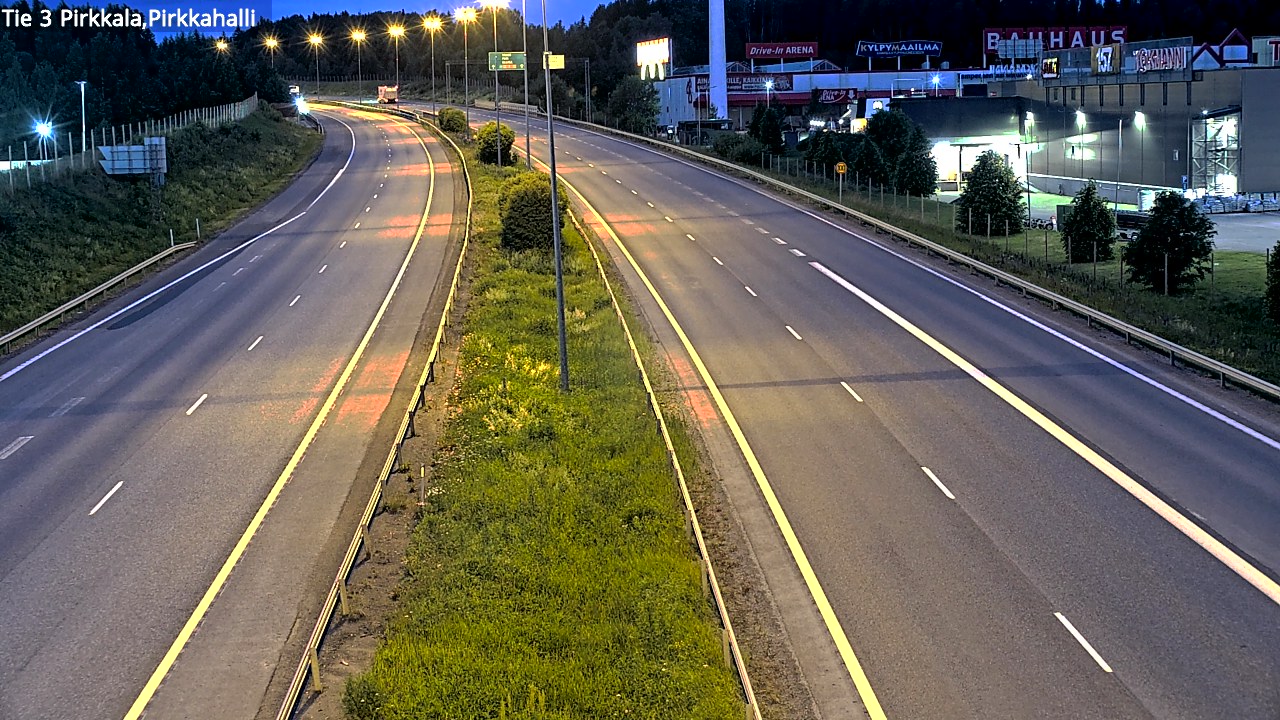 Kelikamerat Kuva Tie 3 Pirkkala, Pirkkahalli, Pirkkala, Pirkanmaa
